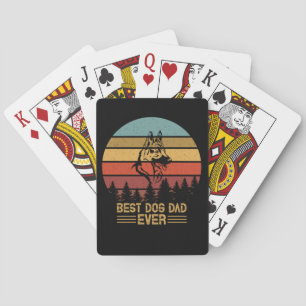 Jeu De Cartes Beekeeper Art meilleur chien papa jamais