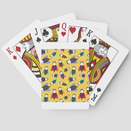 Jeu De Cartes bees animal pattern (dos)
