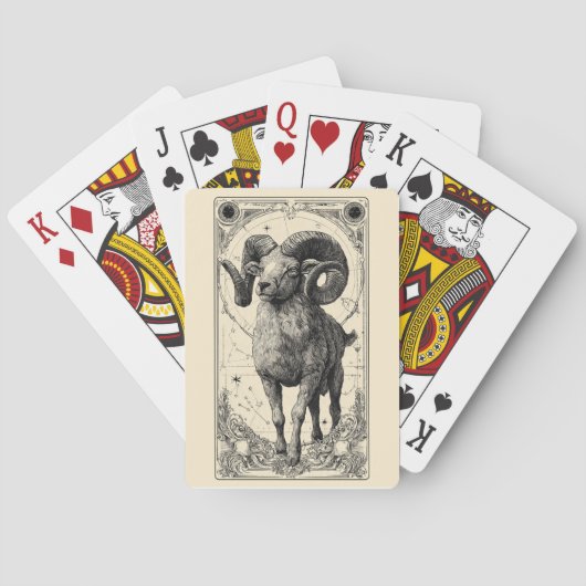 Jeu De Cartes Bélier (dos)