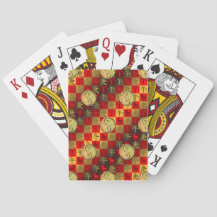 Jeu De Cartes Bélier & Cheval de Métal