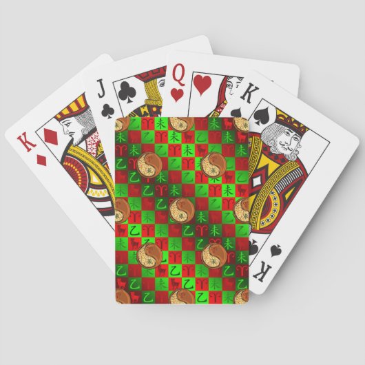 Jeu De Cartes Bélier & Chèvre de Bois (dos)