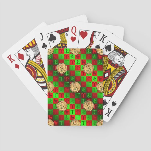 Jeu De Cartes Bélier & Chèvre de feu (dos)