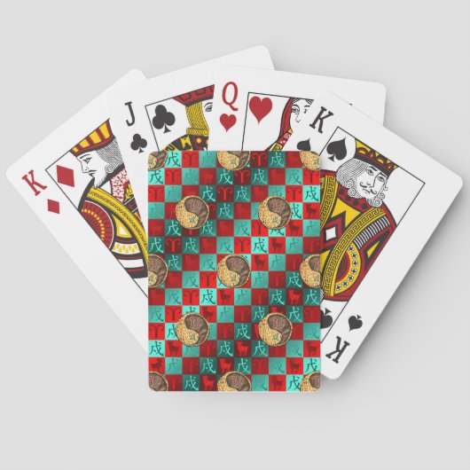 Jeu De Cartes Bélier & Chien de Terre (dos)