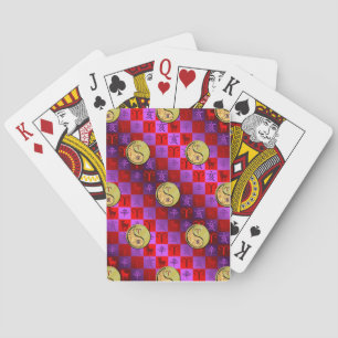 Jeu De Cartes Bélier & Sanglier de Métal