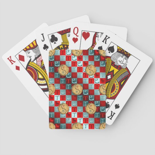 Jeu De Cartes Bélier & Serpent de Feu (dos)