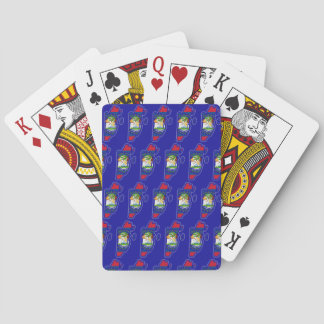 Jeu De Cartes Bélize Bélizien Drapeau Armoiries Jouer des cartes