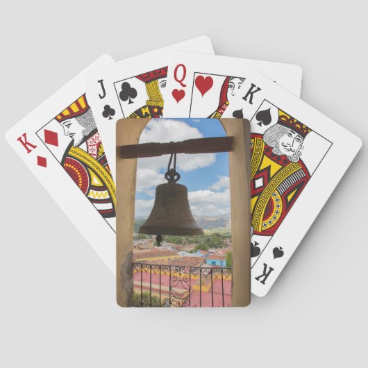 Jeu De Cartes Bell dans un clocher d'église, Cuba (dos)