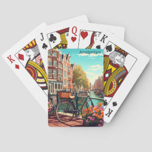 Jeu De Cartes Belle Amsterdam Pays-Bas Canal City