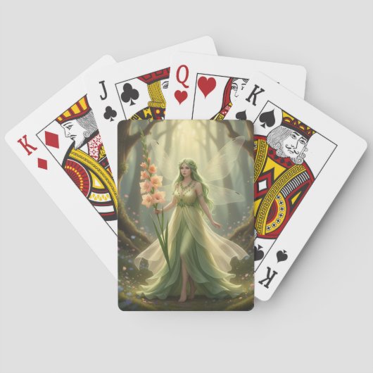 Jeu De Cartes Belle Août Peridot Fairy (dos)