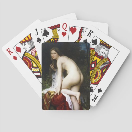 Jeu De Cartes Belle Bête Femelle (par Bouguereau) (dos)