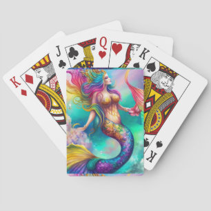Jeu De Cartes Belle carte postale Mermaid