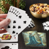 Jeu De Cartes Belle Décembre Turquoise Fairy (In Situ)
