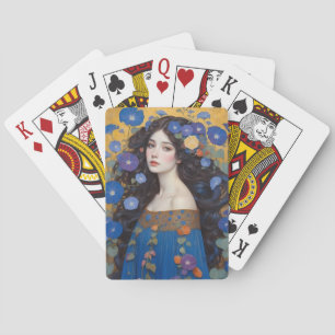 Jeu De Cartes Belle Femme Aux Glories Du Matin