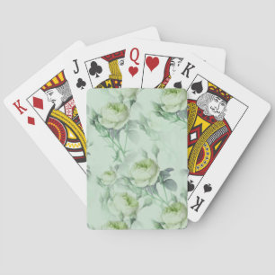 Jeu De Cartes Belle florale Vintage