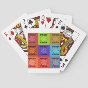 Jeu De Cartes Belle Impressionnante Jolie Impression d'Art Pop :