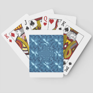Jeu De Cartes Belle Iridescente Extraordinaire Bleu Kaleidoscope