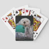 Jeu De Cartes Belle Loutres de mer joueuses (dos)