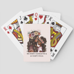Jeu De Cartes Belle mère et fille noire (2)