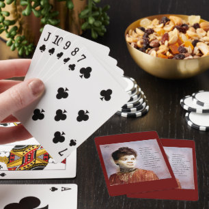 Jeu De Cartes Belle peinture à l'aquarelle d'Ida B Wells