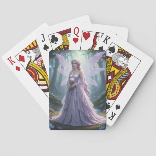 Jeu De Cartes Belle Perle de juin Fairy (dos)
