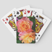 Jeu De Cartes Belle photo rose rose et orange (dos)