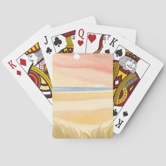 Jeu De Cartes belle plage (dos)