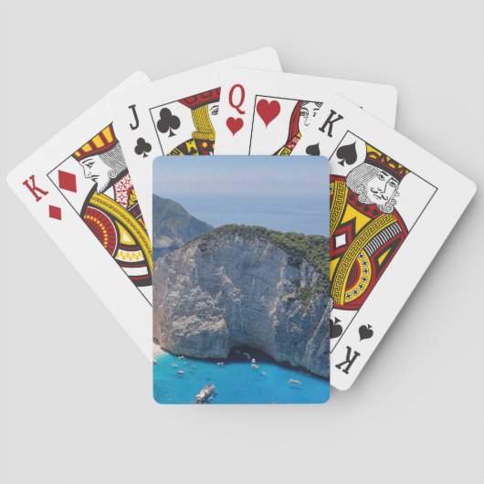 Jeu De Cartes Belle plage de mer (dos)
