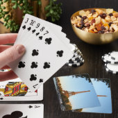 Jeu De Cartes Belle Tour Eiffel Paris France (In Situ)