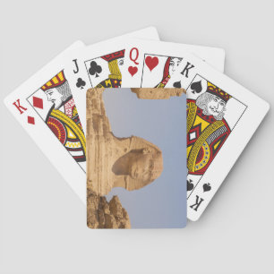 Jeu De Cartes Belle vue du Grand Sphinx ancien en Égypte