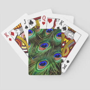 Jeu De Cartes Belles plumes de paon