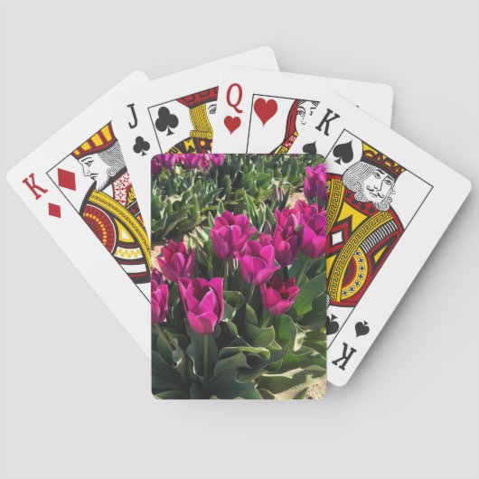 Jeu De Cartes Belles tulipes (dos)
