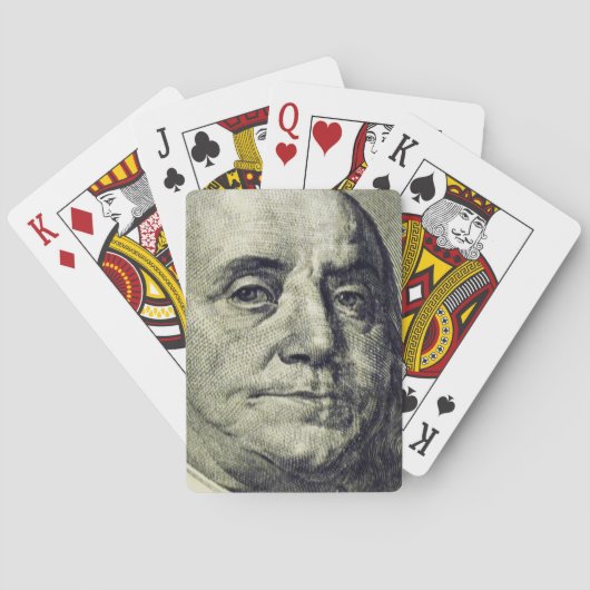 Jeu De Cartes Benjamin Franklin (dos)
