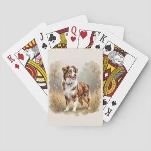 Jeu De Cartes Berger Australien Red Merle Aussie