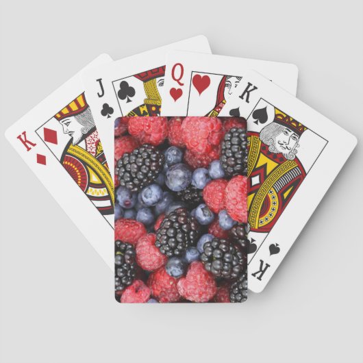 Jeu De Cartes Berries d'été Jouer des cartes (dos)