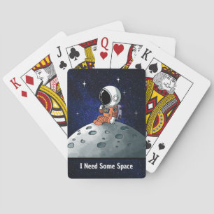 Jeu De Cartes Besoin d'espace, astronaute, homme d'espace, perso