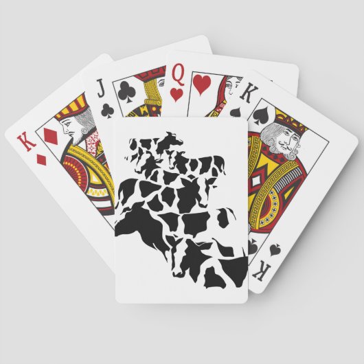 Jeu De Cartes Bétail camouflé (dos)