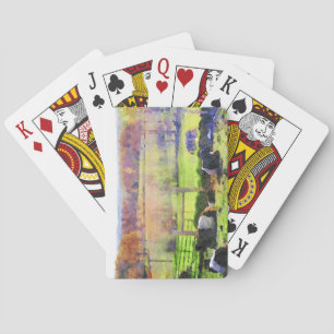 Jeu De Cartes Bétail de girofle cailleté mignon de vache de belt