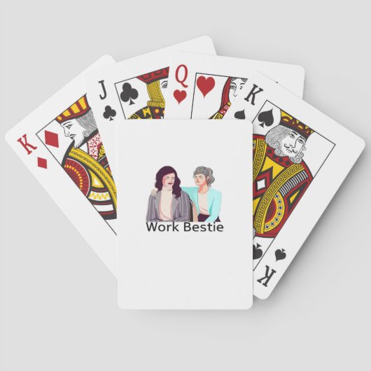 Jeu De Cartes Bête de travail classique (dos)