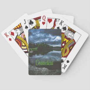 Jeu De Cartes Beutiful Lake Trees du Connecticut