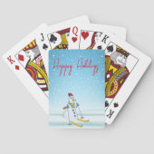 Jeu De Cartes Beverage de Noël parfait (dos)