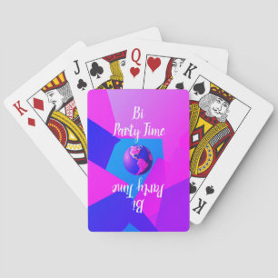 Jeu De Cartes "Bi Party Time" Fierté Jouer des cartes