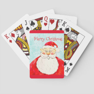 Jeu De Cartes Bicyclette de Noël Joyeux traditionnelle Joyeux Je