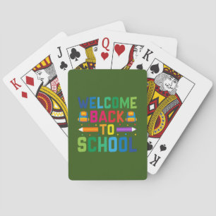 Jeu De Cartes Bienvenue À L'École