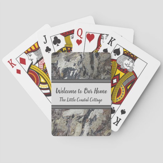 Jeu De Cartes Bienvenue à notre maison Guest Beach House (dos)