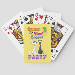Jeu De Cartes Bienvenue À Quatre Legs Party