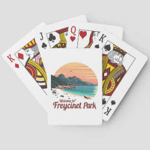 Jeu De Cartes Bienvenue au parc national australien de Freycinet