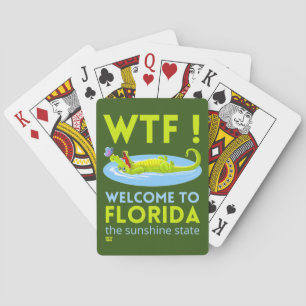 Jeu De Cartes "BIENVENUE EN FLORIDE" drôle