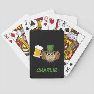 Jeu De Cartes Bière Boire Chouette Saint Patrick's Day   Personn