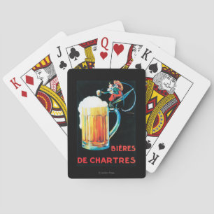 Jeu De Cartes Bières d'affiche promotionnelle de Chartres