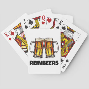 Jeu De Cartes Bières Noël Reinbeers